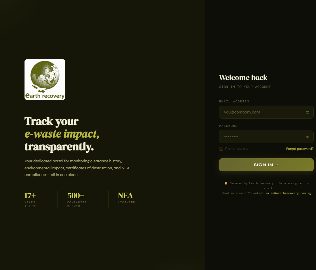 E-waste dashboard